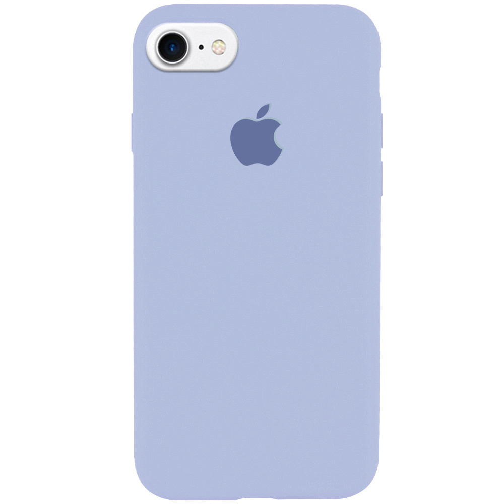 

Чехол Silicone Case Full Protective (AA) для Apple iPhone 7 / 8 / SE (2020) (4.7, Голубой / lilac blue