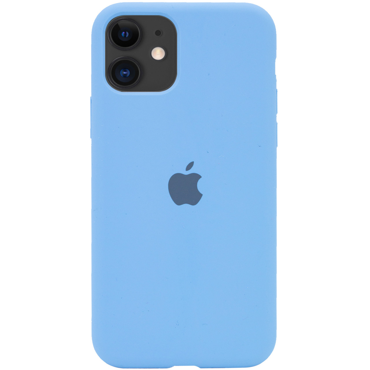 

Чехол Silicone Case Full Protective (AA) для Apple iPhone 11 (6.1, Голубой / cornflower