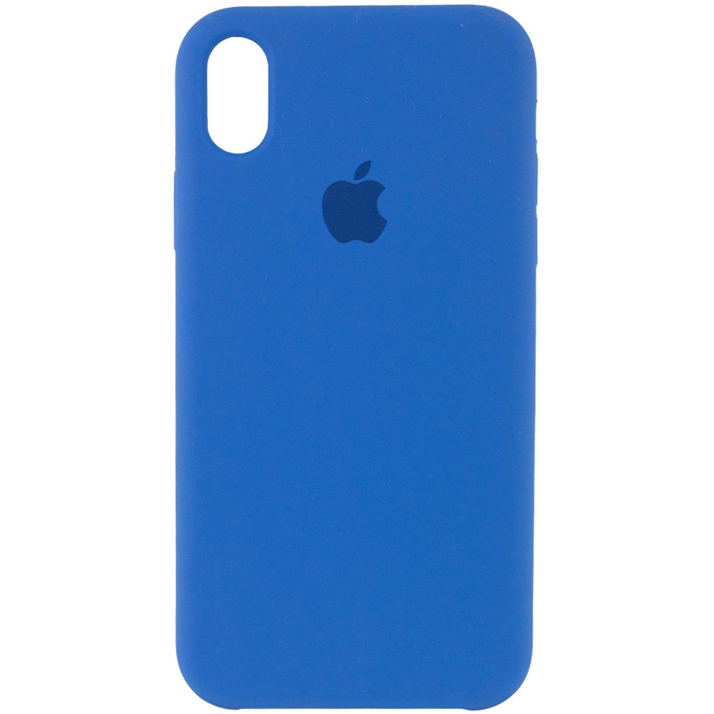 

Чехол Silicone Case (AA) для Apple iPhone XR (6.1, Синий / blue