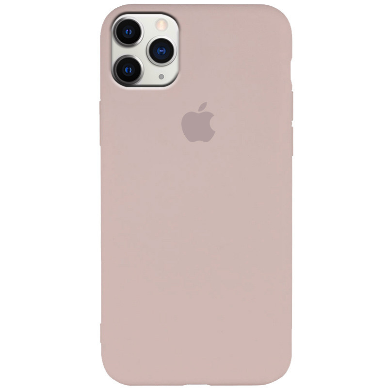 

Чехол Silicone Case Slim Full Protective для Apple iPhone 11 Pro (5.8, Розовый / pink sand