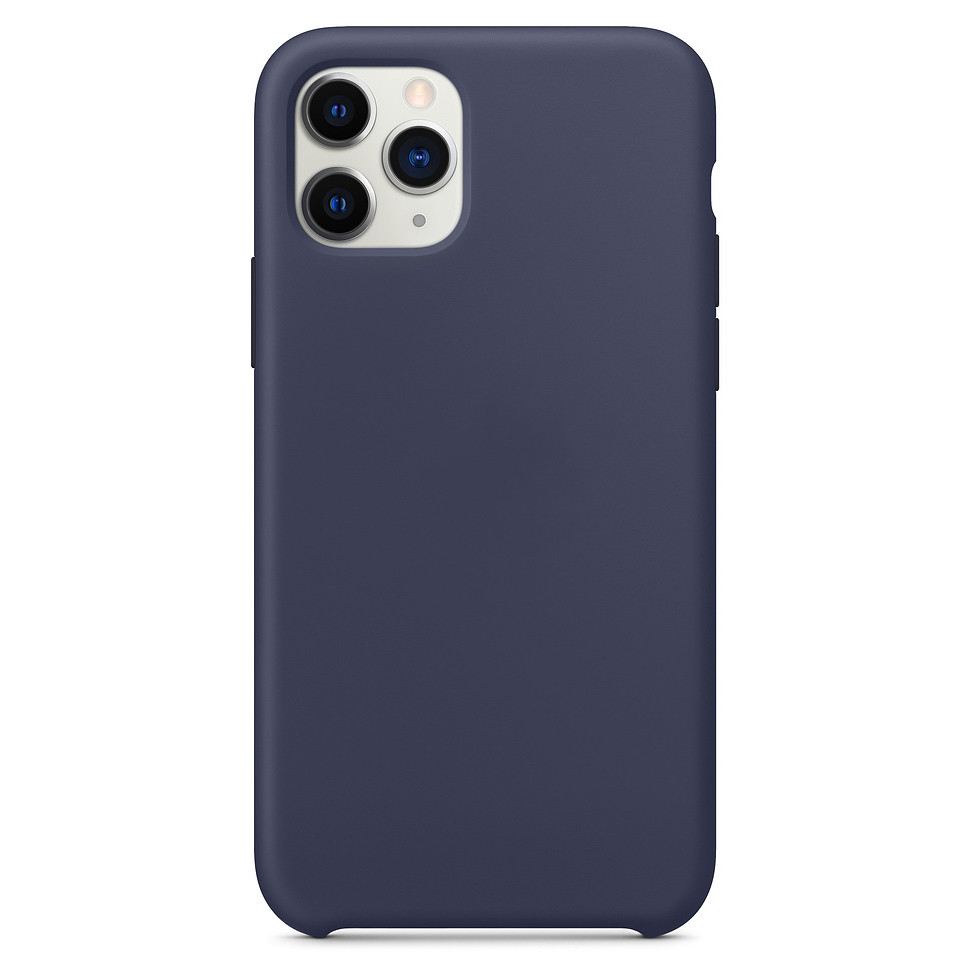 

Чехол Silicone Case without Logo (AA) для Apple iPhone 11 Pro Max (6.5, Синий / midnight blue