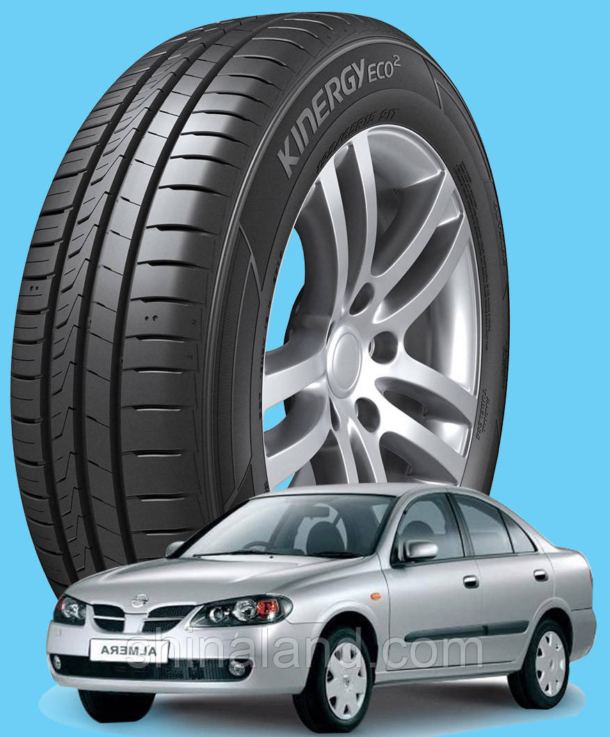 

Hankook Kinergy Eco 2 K435 185/65 R15 92T XL - Шины Nissan Almera II (N16), III (G15) 2000 - (new)