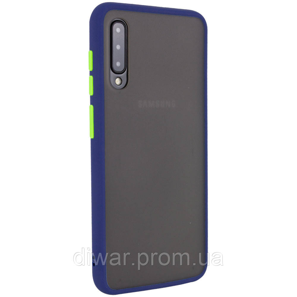 

TPU+PC чехол Color Buttons для Samsung Galaxy A50 (A505F) / A50s / A30s Синий