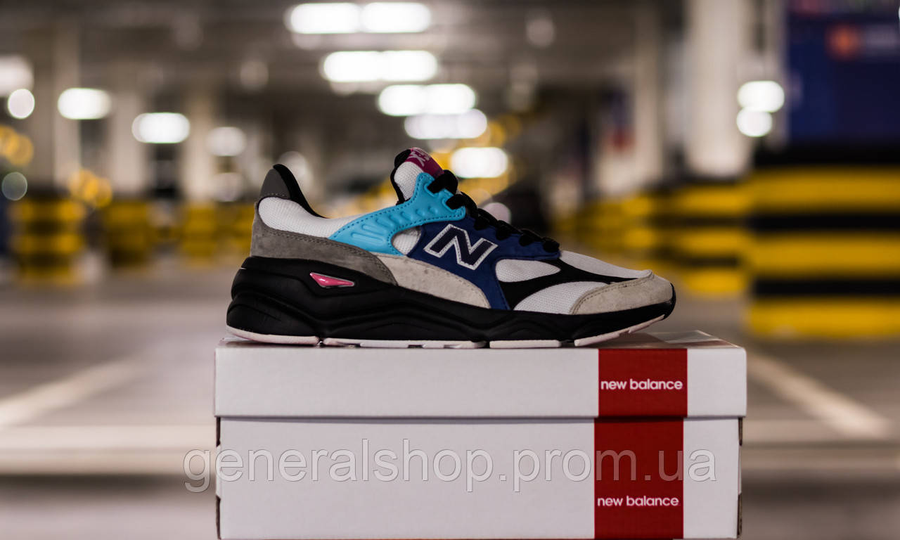 

Кроссовки мужские New Balance X-90 White Navy Black Нью Баланс Х 90 Синие 41, Разные цвета