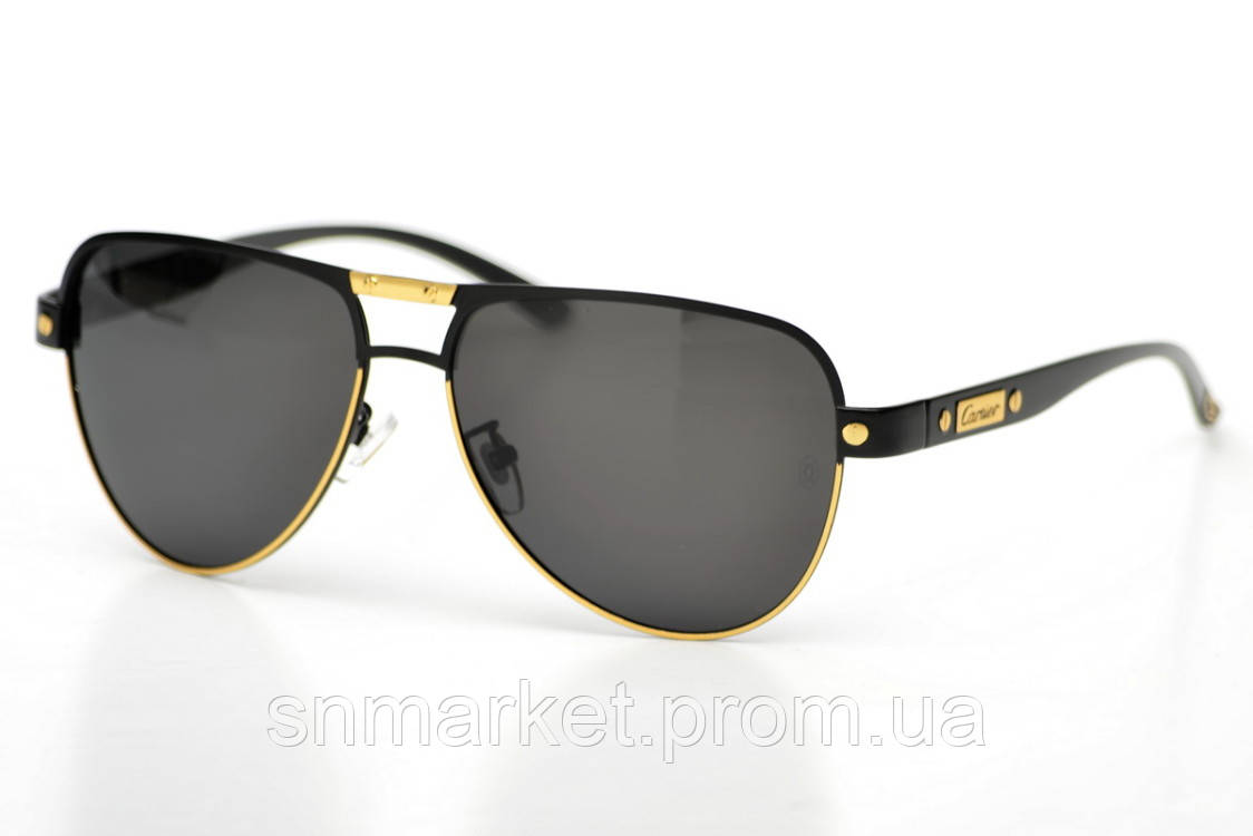 

Мужские брендовые очки Cartier с поляризацией 0690bg SKL26-146418