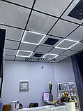 Світлодіодна арт-панель для стелі Армстронг 48W 4000K 4320 Lm, фото 5