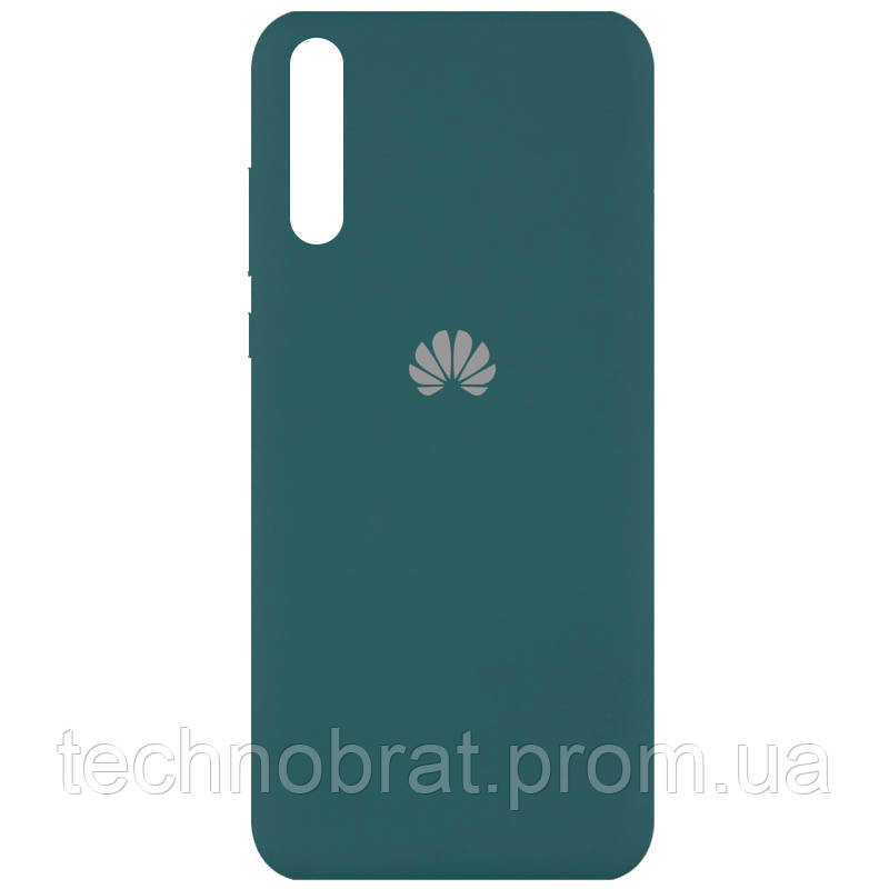 

Чехол Silicone Cover Full Protective (AA) для Huawei Y8p (2020) / P Smart S, Зеленый / pine green