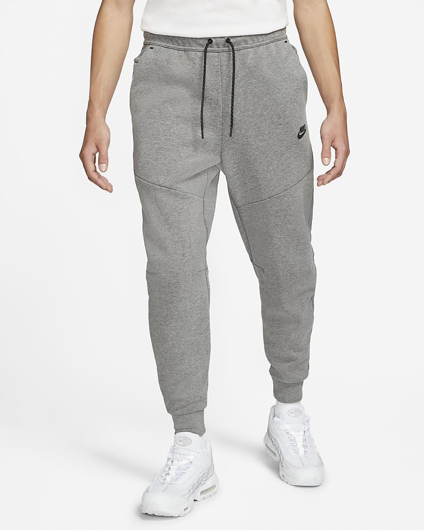 

Оригинальные мужские штаны Nike Sportswear Tech Fleece (CU4495-092), Серый