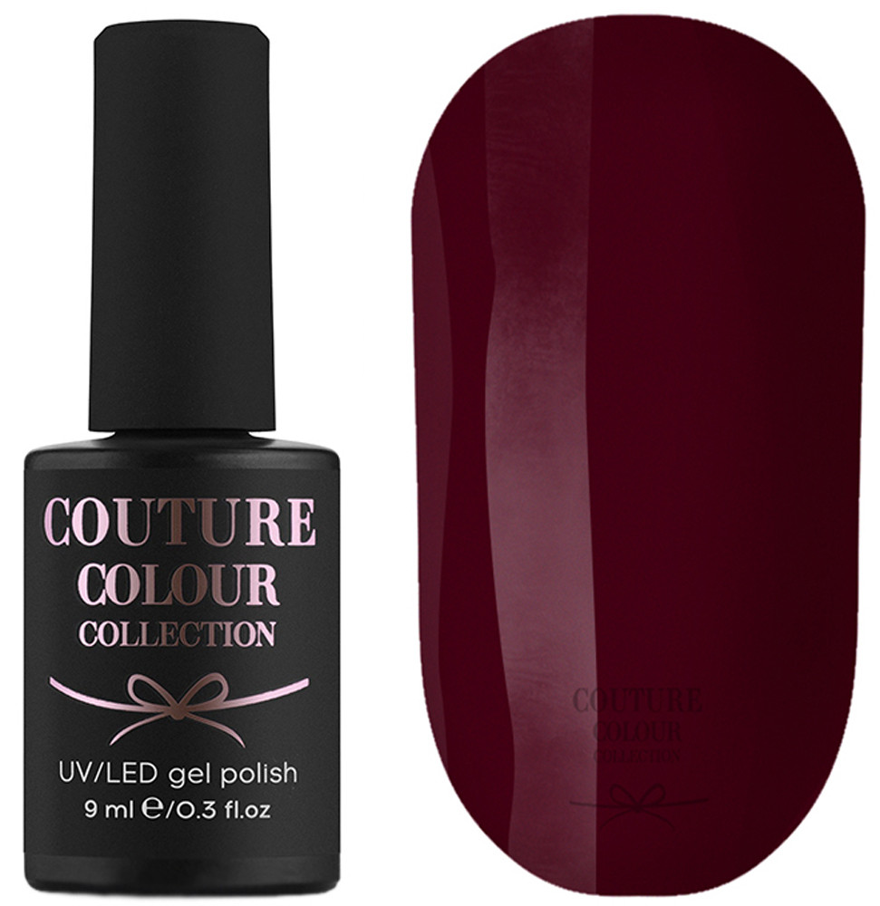 

Гель-лак для ногтей Couture Colour №070 Плотный вишневый 9 мл