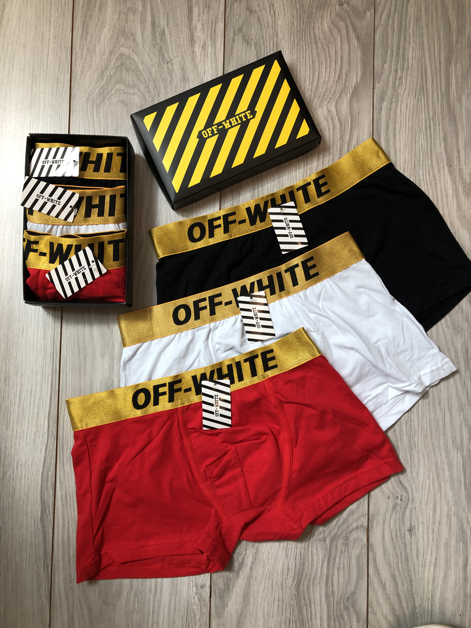 

Трусы мужские OFF WHITE, Белый