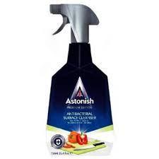 Средство Астониш для дезинфекции кухни и ванной Astonish Antibacterial Surface Cleanser 750 мл.