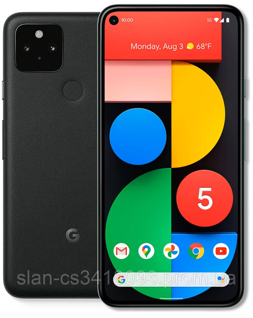 

Смартфон Google Pixel 5 8/128GB Just Black, Черный