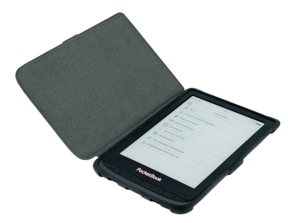 Обложка на PocketBook 617 Ink Black - красная рис. 3
