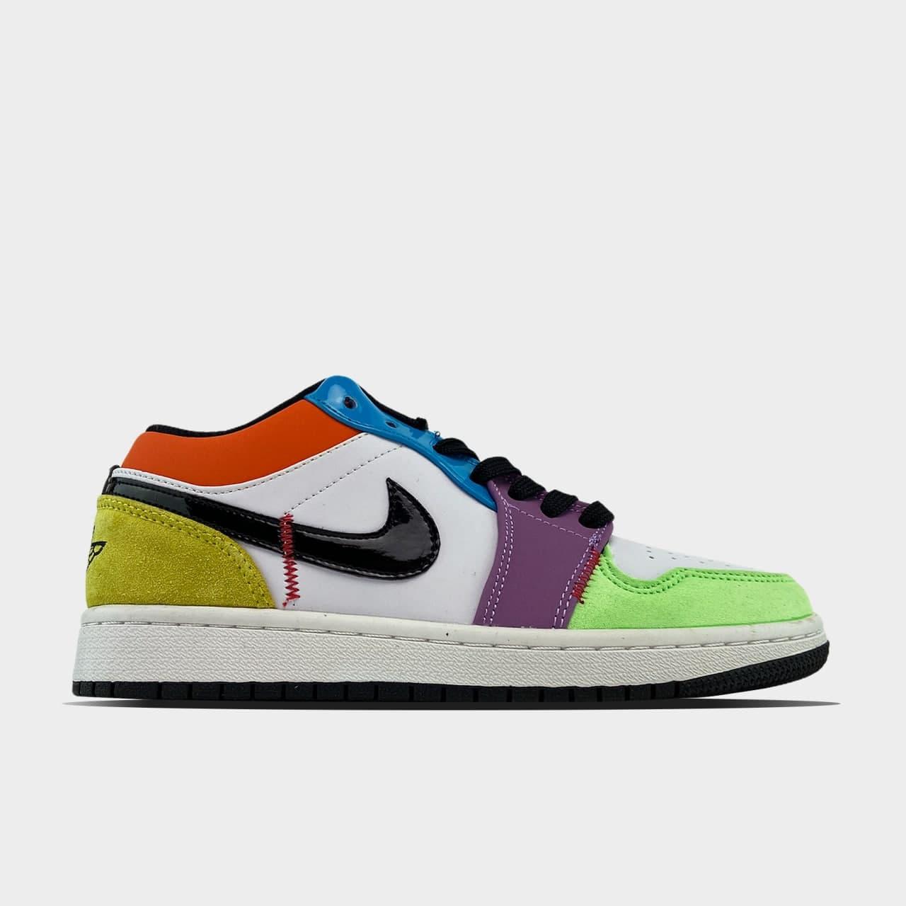 

Женские кроссовки Nike Air Jordan 1 Low Multicolor / Найк Аир Джордан 1 Лоу Многоцветные 38, Разные цвета