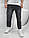 Чоловічі мом джинси бойфренд вільні молодіжні чорні | Mom Jeans модні широкі потерті штани, фото 4