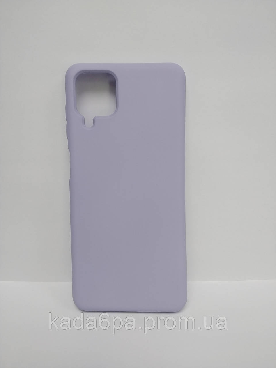 

Накладка Чехол на Samsung Galaxy A12 SM-A125F Silicone Cover lavender