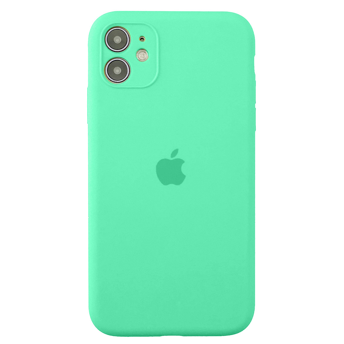 

Чехол накладка xCase для iPhone 11 Silicone Case Full Camera Spearmint