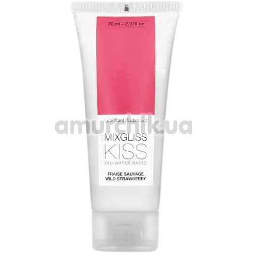 

Лубрикант MixGliss Kiss Wild Strawberry - клубника, 70 мл