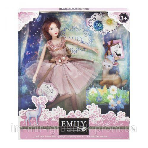 

Кукла "Emily Fashion Classics", с оленёнком QJ087D