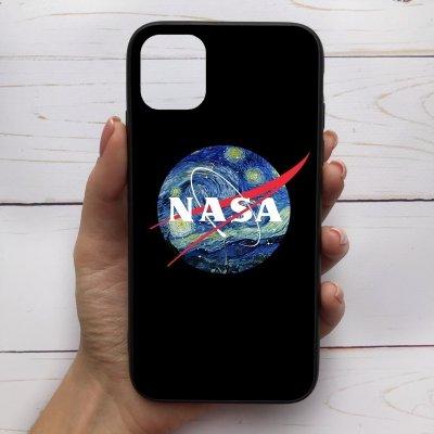 

Чехол Mood для iPhone 11 Pro Max с рисунком Наса на черном фоне SKL68-286847, Разные цвета