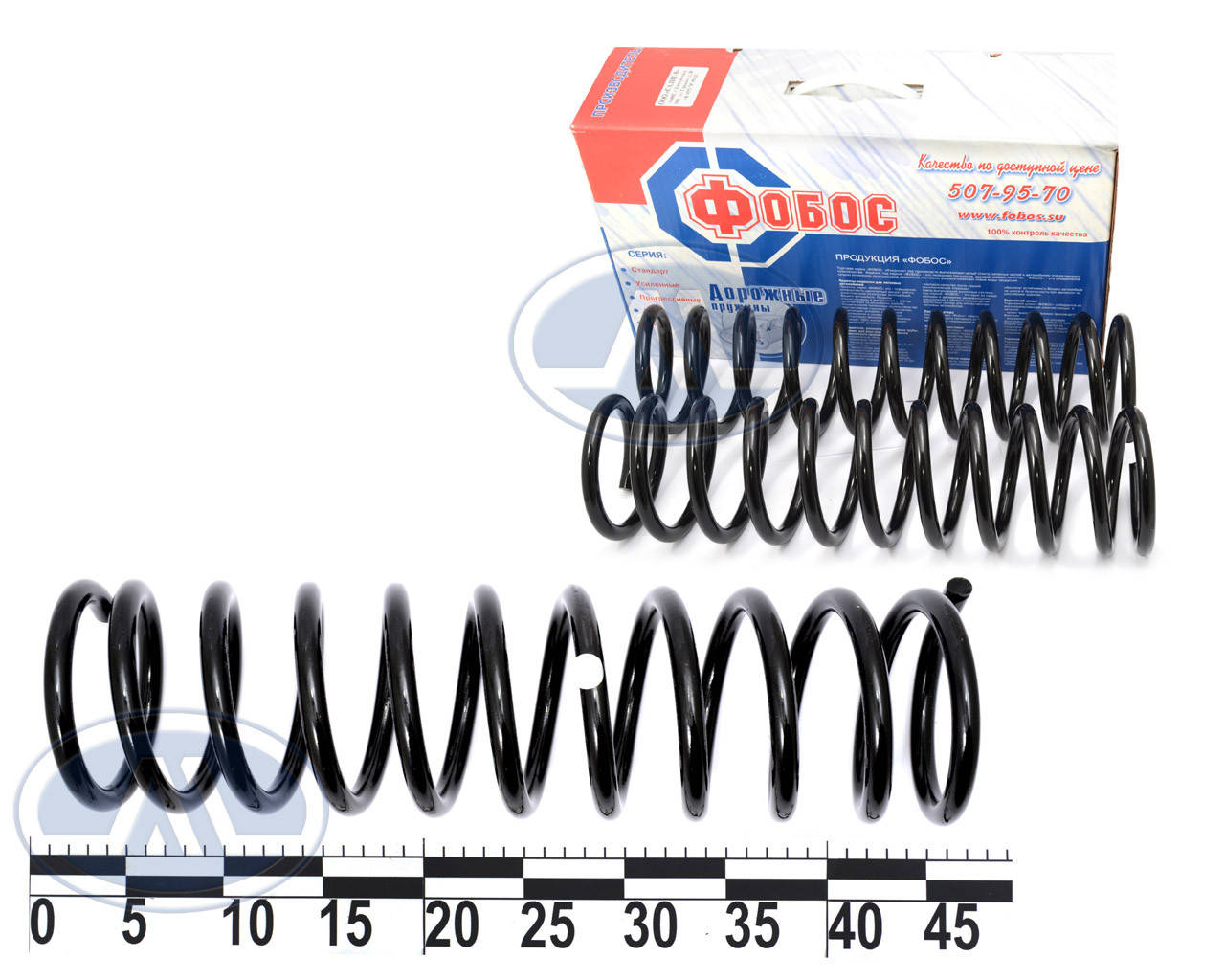 

Пружина подвески ФОБОС ВАЗ 21099, 2115 зад. Стандарт, усиленная (к-т 2 шт.) кор. уп.