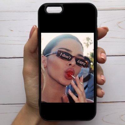 

Чехол Mood для iPhone 6 Plus/6s Plus с рисунком I dont care SKL68-287121, Разные цвета