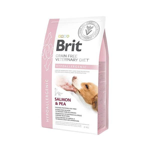 

Сухой лечебный корм для собак Brit GF VetDiets Dog Hypoallergenic беззерновой гипоаллергенный