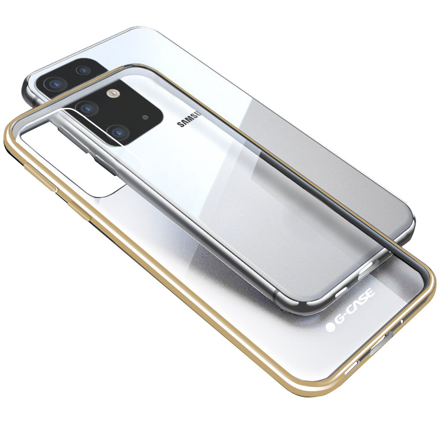 

TPU чехол G-Case Shiny Series для Samsung Galaxy S20 Ultra, Золотой