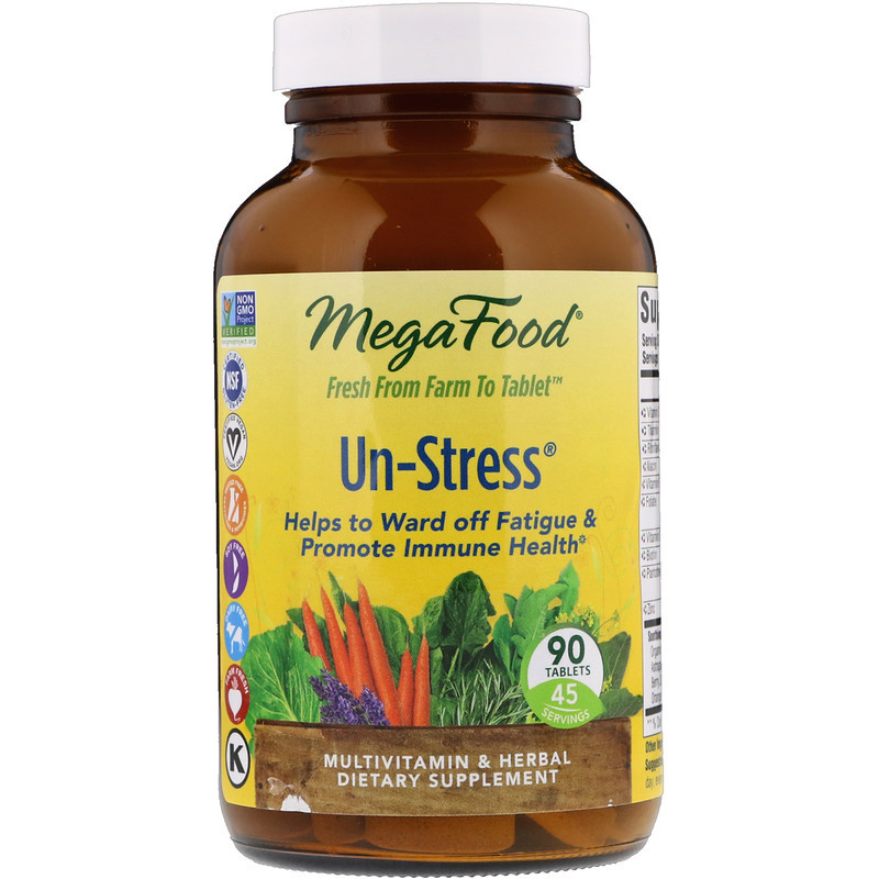 

Антистресс Un-Stress MegaFood 90 таблеток