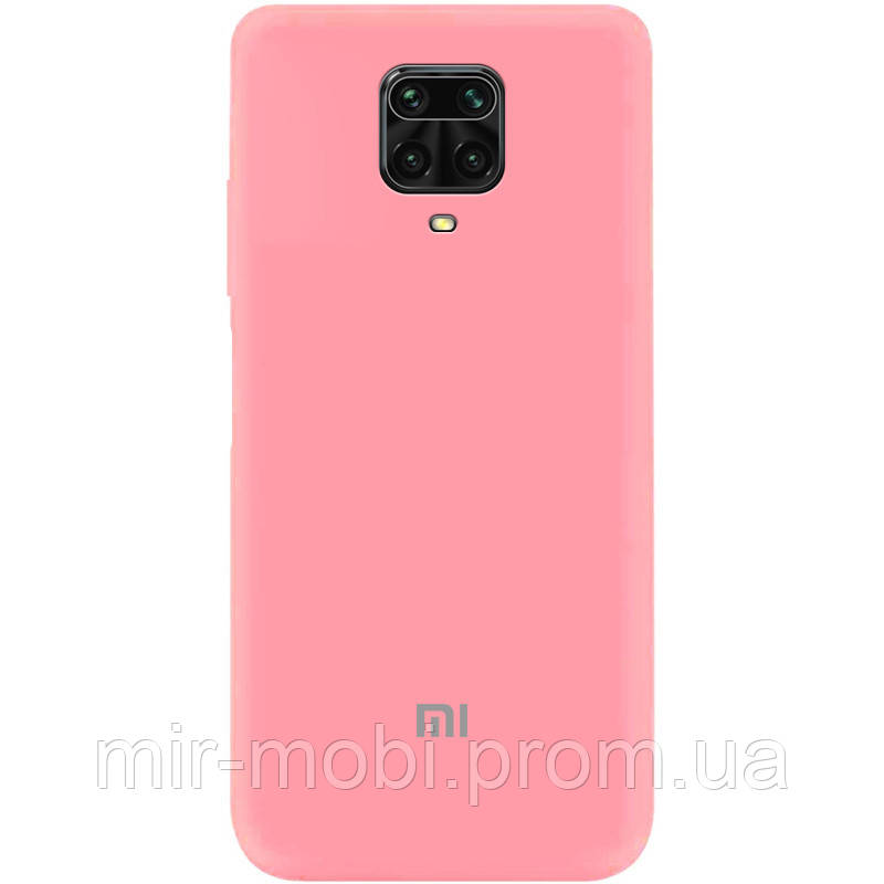 

Чехол Silicone Cover My Color Full Protective (A) для Xiaomi Redmi Note 9s/Note 9 Pro/Note 9 Pro Max, Розовый / pink