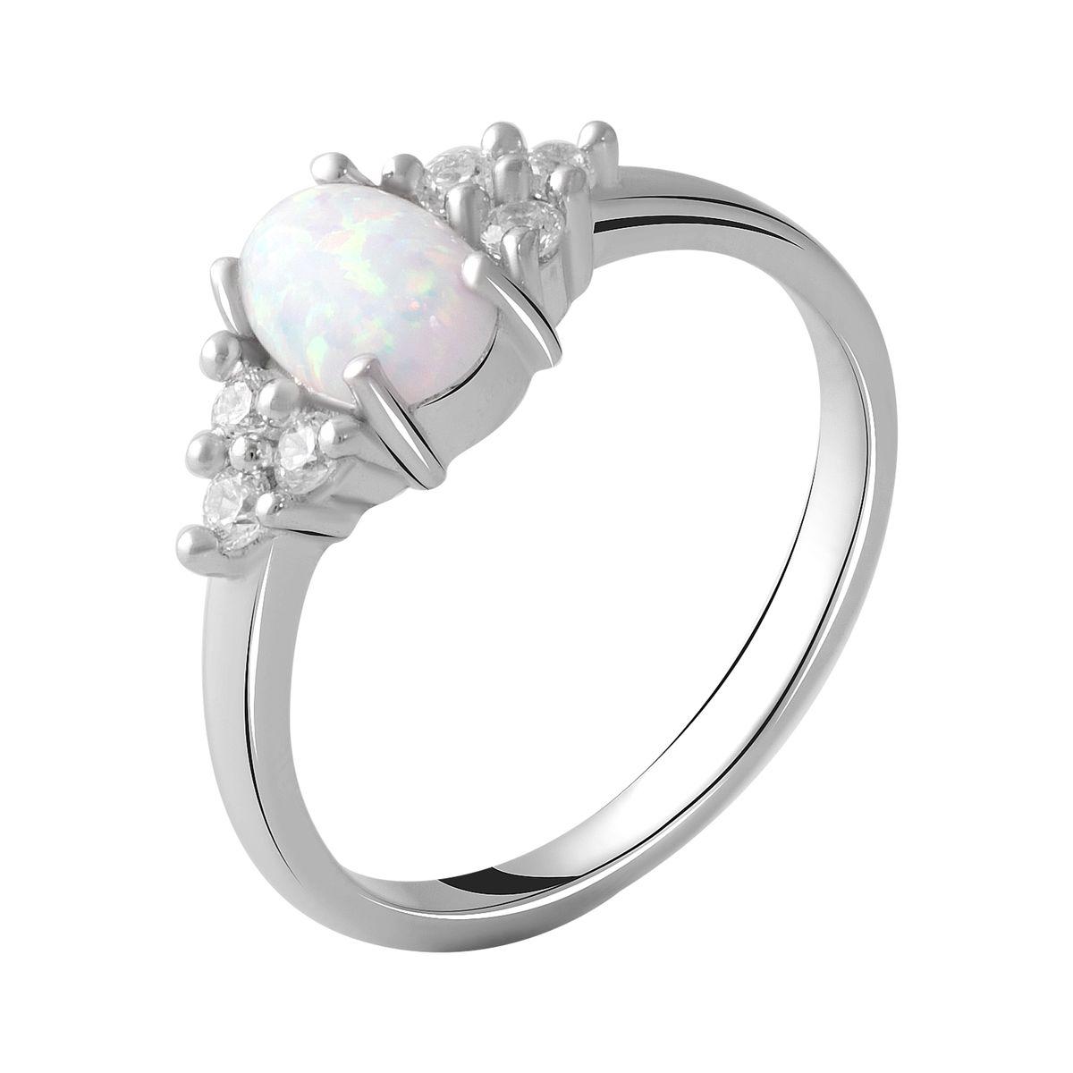 

Серебряное кольцо SoffitShop с опалом 0.845ct (2050070) 18 размер 2.19, 17.5