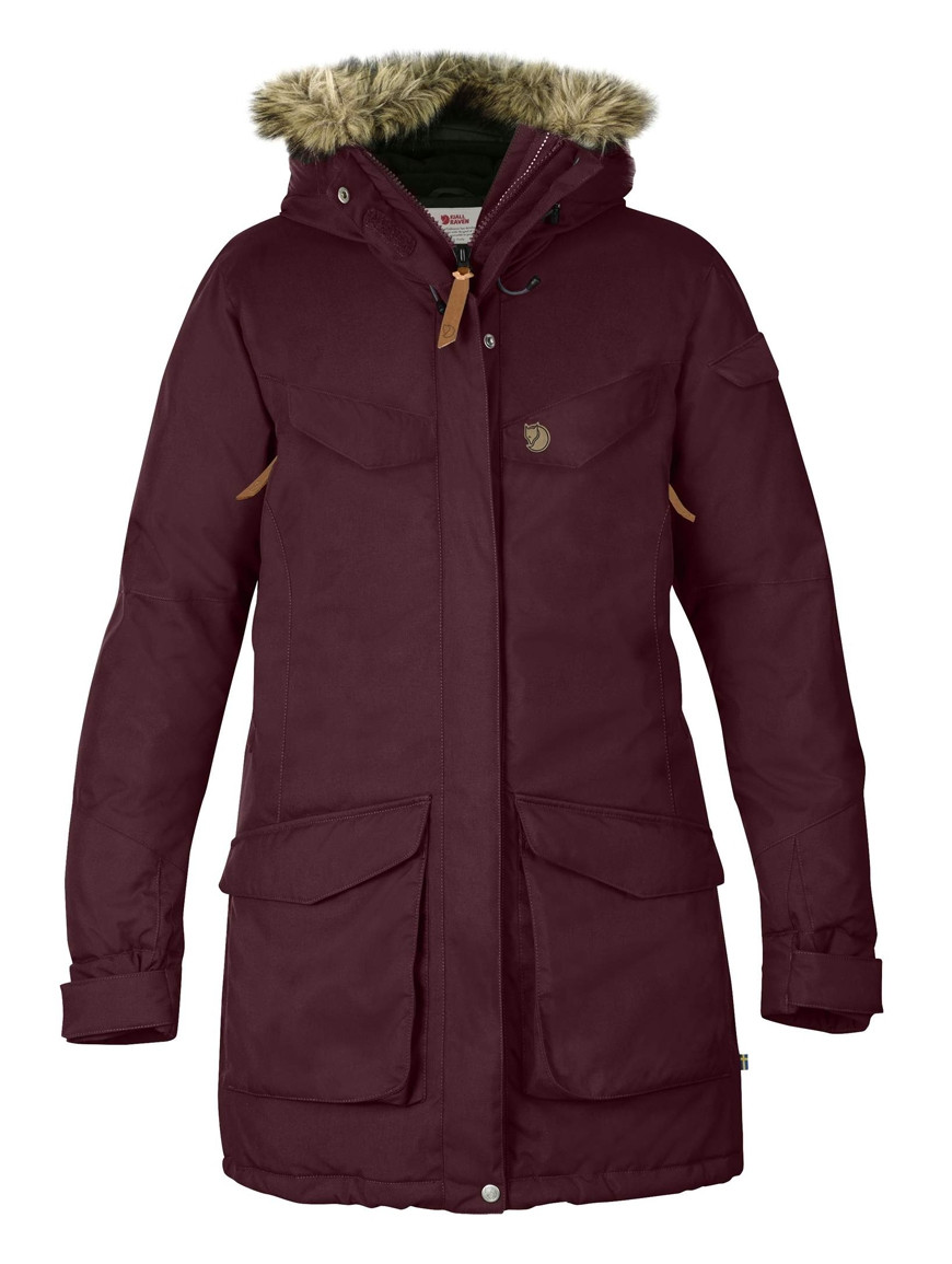 

Куртка Fjallraven Nuuk Parka W Dark Garnet XXS (1004-89655DGXXS)