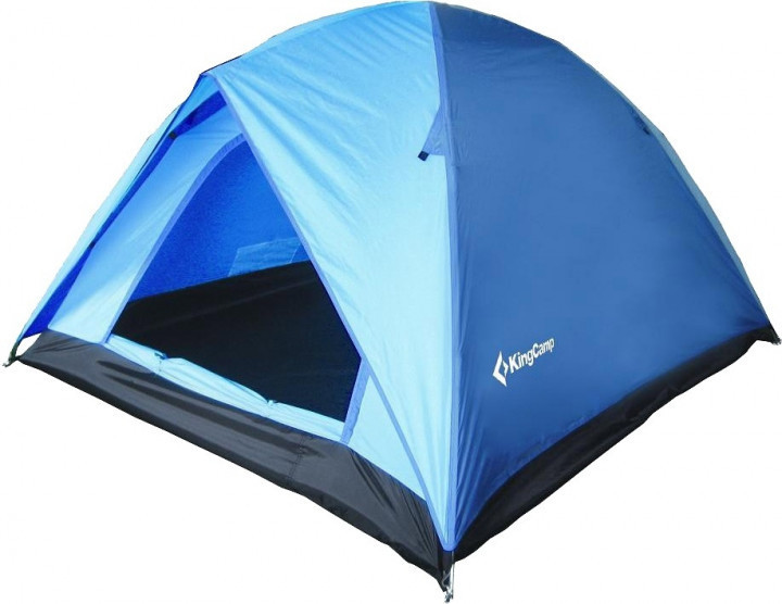 

Палатка трехместная KingCamp Family 3 KT3073 Blue (112908