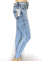 Жіночі голубі джинси slim, skinny Pozitif jeans