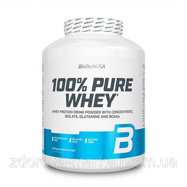 

Протеин BioTech 100% Pure Whey, 2.27 кг Орех