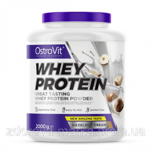 

Протеин OstroVit Whey Protein, 2 кг Ореховый крем