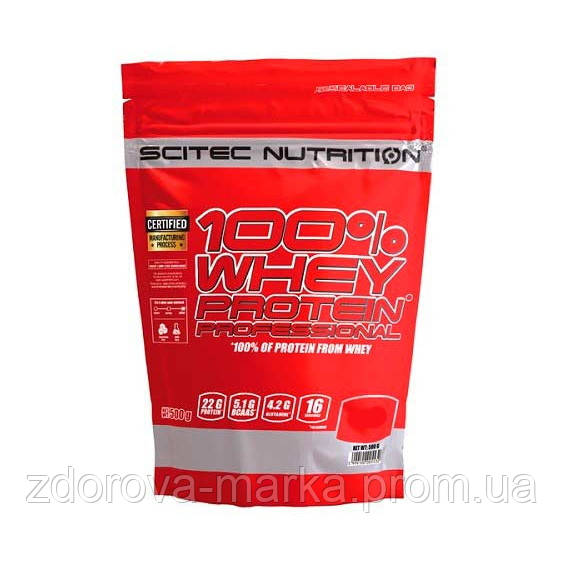 

Протеин Scitec 100% Whey Protein Professional, 500 грамм Шоколад-орех