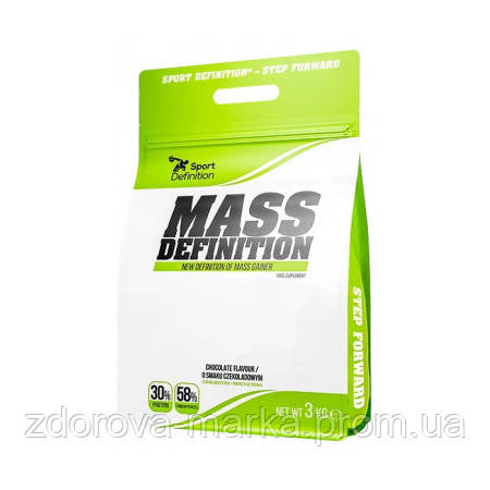 

Гейнер Sport Definition Mass Definition, 3 кг Клубника