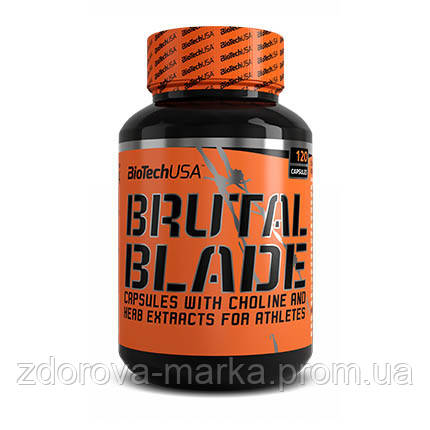 

Жиросжигатель BioTech Brutal Blade, 120 капсул