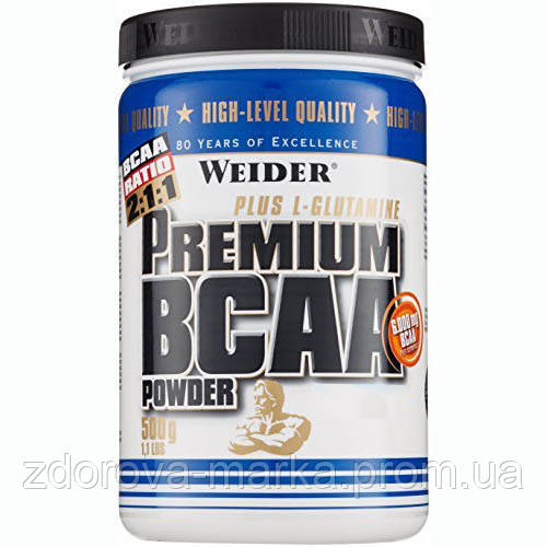 

BCAA Weider Premium BCAA Powder, 500 грамм Вишня-кокос