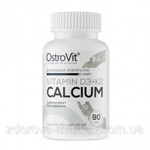 

Витамины и минералы OstroVit Vitamin D3+K2 Calcium, 90 таблеток