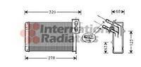 

Радиатор печки (отопителя) Рено Кенго/ Кенго Rapid (пр-во VAN WEZEL 43006099)