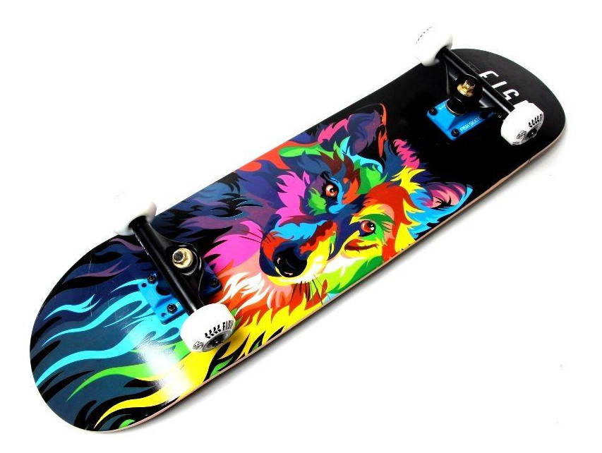 

Скейтборд деревянный от Fish Skateboard "Wolf"