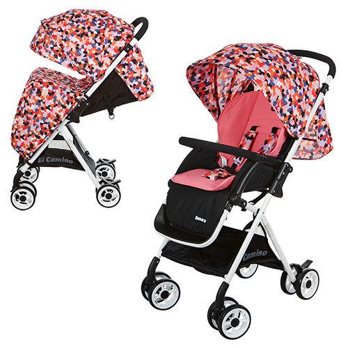 

Прогулочная коляска El Camino AMORE M 3405-8 Pink