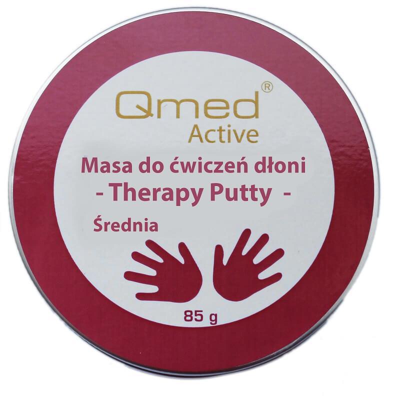 

Пластичная масса для реабилитации ладони Qmed Therapy Putty Medium, средняя, Красный