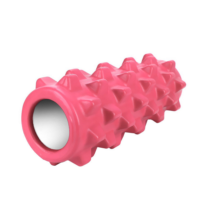 

͛ Массажный валик ролик Dobetters Grid Roller Pink 33*12 см для мышц всего тела массажер (спина, руки, ноги