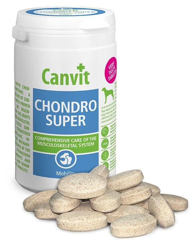 

Хондропротектор Canvit Chondro Super для собак крупных пород комплексный уход за опорно-двигательным