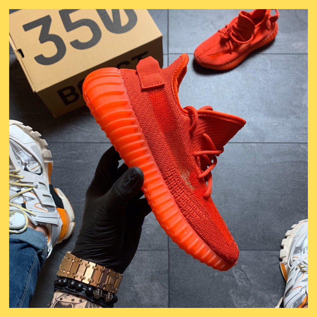 

Женские кроссовки Adidas Yeezy Boost 350 Full Red Красный 44