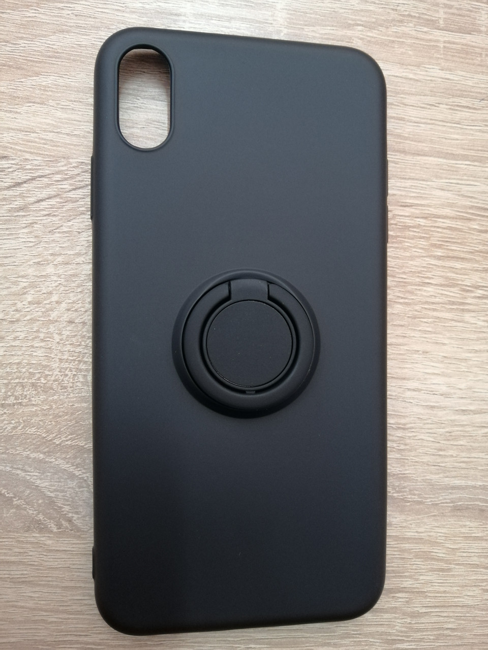 

Чехол iPhone XS Max Ring Black