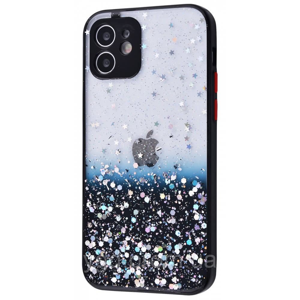 

Confetti Glitter Case (PC+TPU) iPhone 12 black